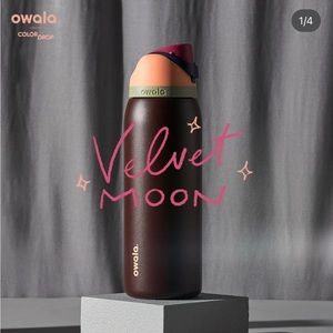Brand New! Owala Velvet Moon Limited Edition 40 oz bottle